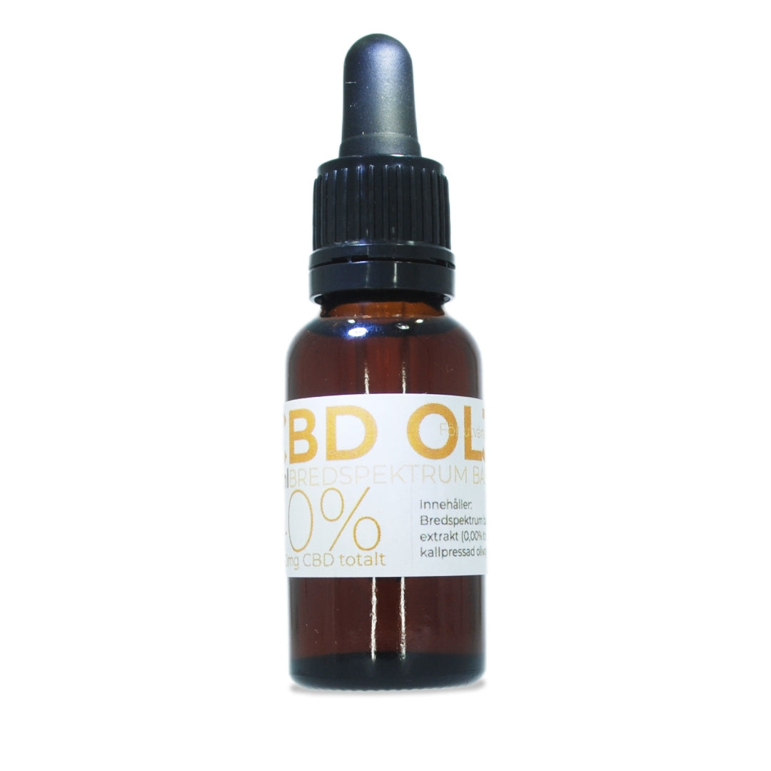 20ml CBD olja: 40%