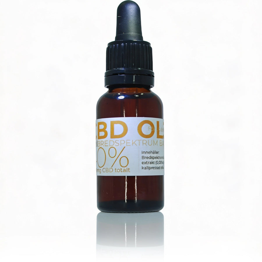 20ml CBD olja: 40%